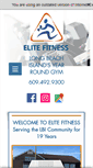 Mobile Screenshot of elitefitnesslbi.com